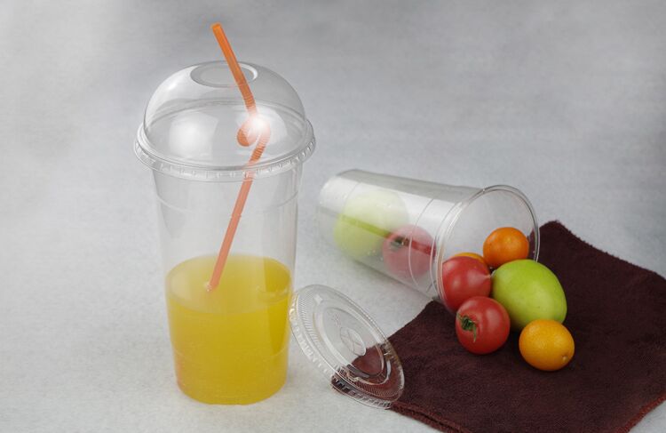 Disposable PET/PP transparent Drinking Juice Cup